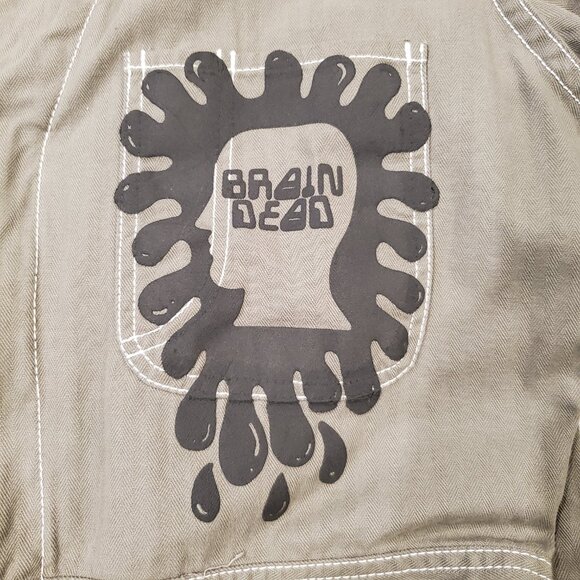 Brain Dead Men's Printed Mechanics Jumper, Size S, NWT - Picture 5 of 16